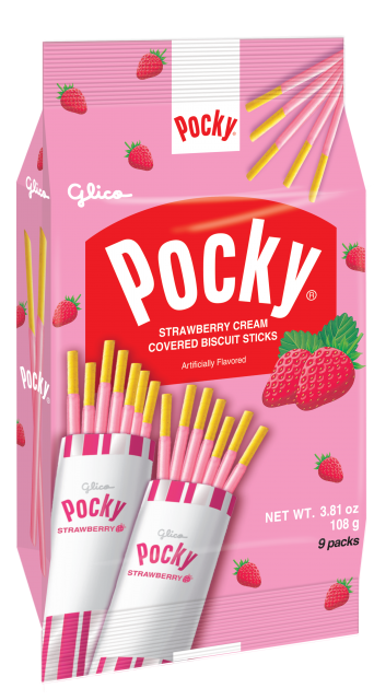 Pocky Strawberry Family Pack